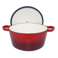 Wholesale cast iron soup pot enameled stock pots  enamel coating cast iron cookware casseroles